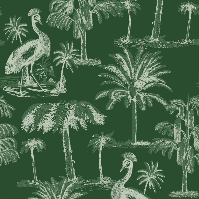 Transform your home into a dream space with our Tropical Plumage Peel and Stick Removable Wallpaper.