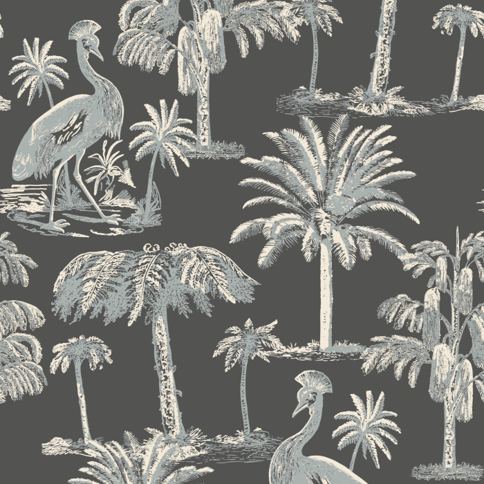 Transform your home into a dream space with our Tropical Plumage Peel and Stick Removable Wallpaper.