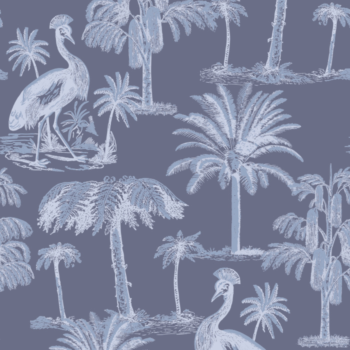 Transform your home into a dream space with our Tropical Plumage Peel and Stick Removable Wallpaper.