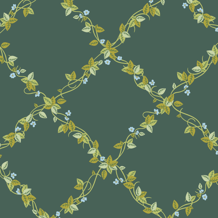 Add an intricate ivy look to any wall in your home with our Gentle Vines Peel And Stick Removable Wallpaper.