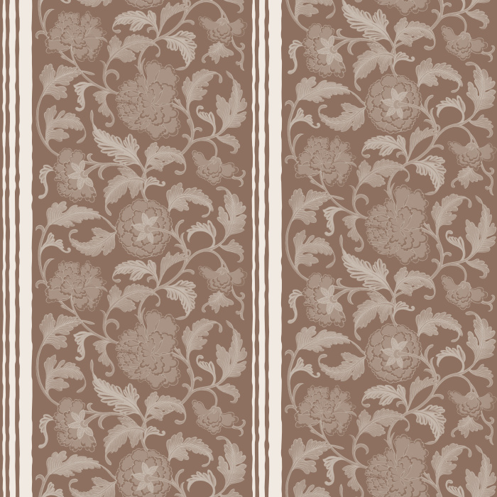 Elevate any room in your home by adding the vintage botanical look of our Flowing Flowers Peel And Stick Removable Wallpaper.