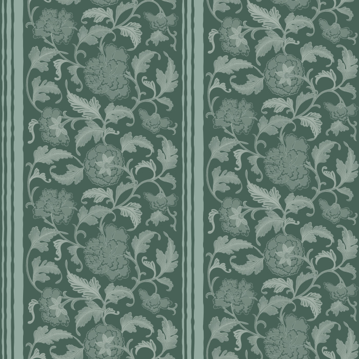 Elevate any room in your home by adding the vintage botanical look of our Flowing Flowers Peel And Stick Removable Wallpaper.