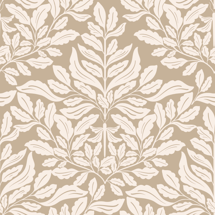 Create an enchantingly classic look with our Lost Dragonfly Peel and Stick Removable Wallpaper.