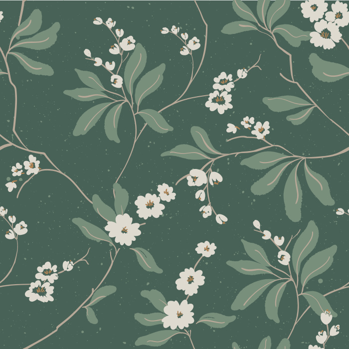 Create a stunning visual highlight with our Spring Branches Peel and Stick Removable Wallpaper.