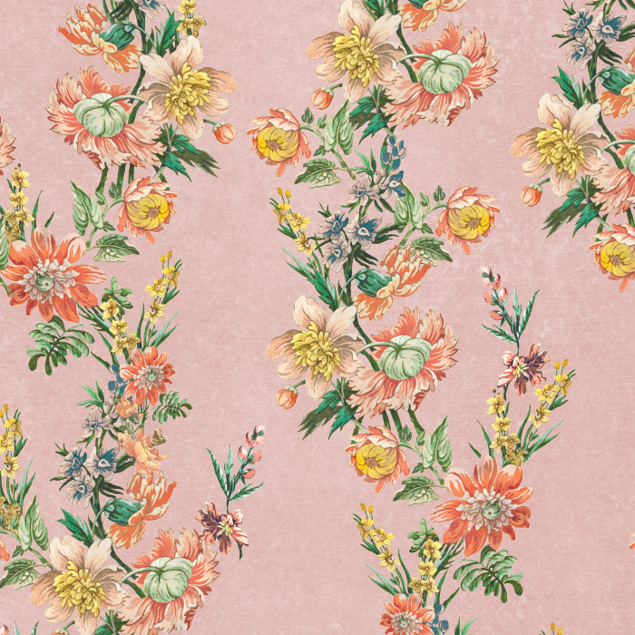 Go all out with your interior design with our Vintage Style Peel and Stick Removable Wallpaper.