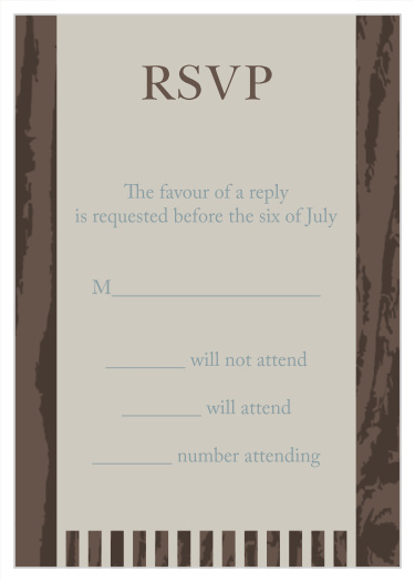 Obtain your guests attendance by sending out this RSVP card. Customize the colors and fonts to match you Bat Mitzvah theme exactly!
