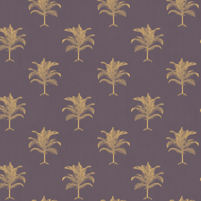 Create a stunning interior with our Golden Palm Peel and Stick Removable Wallpaper.