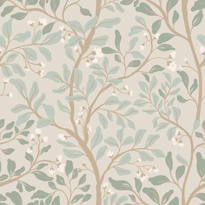 Create an enchanting space with our Moody Shadows Peel and Stick Removable Wallpaper.