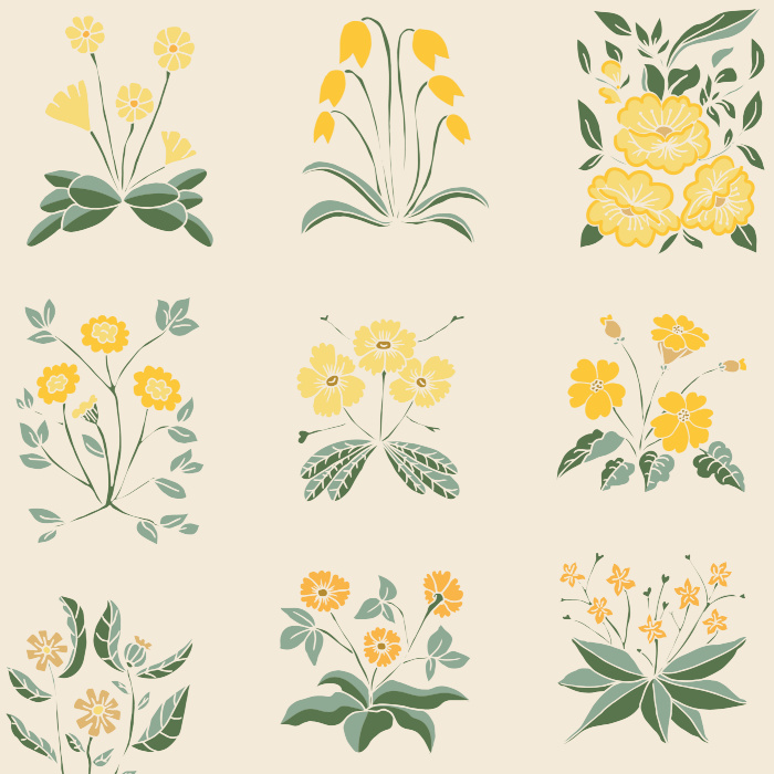 Add a classic floral look to any wall in your home with our Columnar Millefleur Peel And Stick Removable Wallpaper.