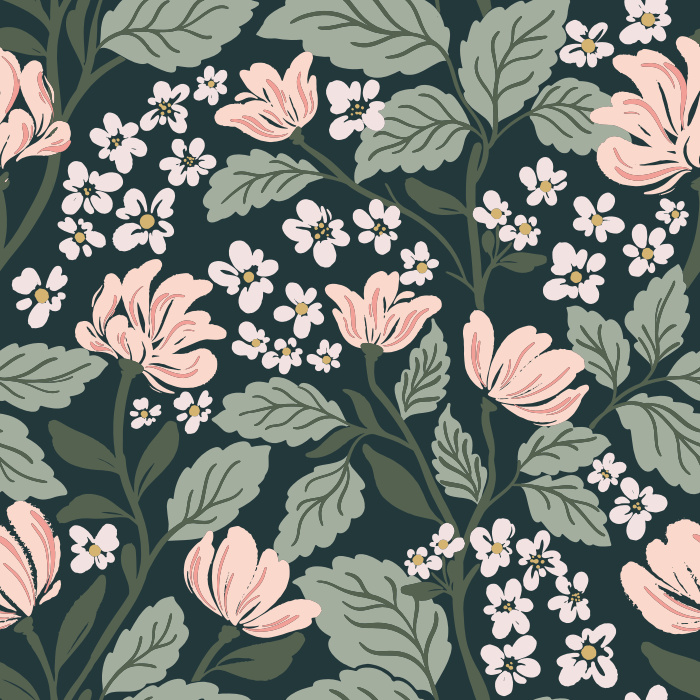 Create an enchanting and welcoming space with our Amelie Garden Peel and Stick Removable Wallpaper.