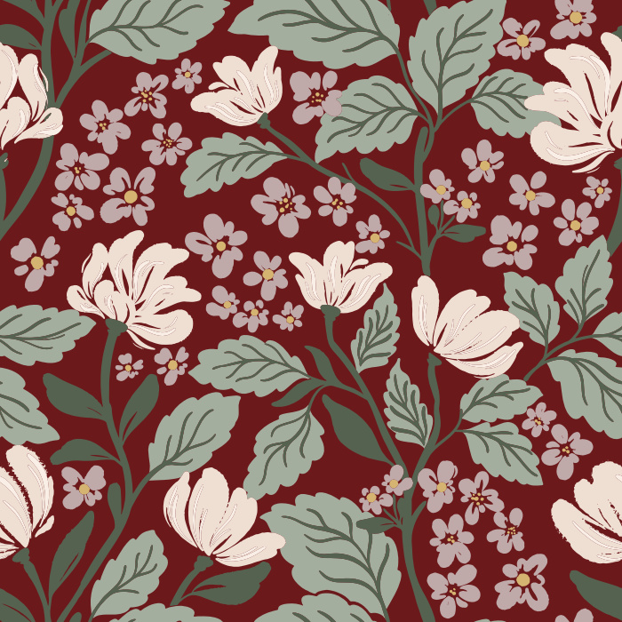 Create an enchanting and welcoming space with our Amelie Garden Peel and Stick Removable Wallpaper.