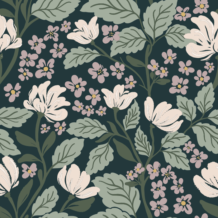 Create an enchanting and welcoming space with our Amelie Garden Peel and Stick Removable Wallpaper.