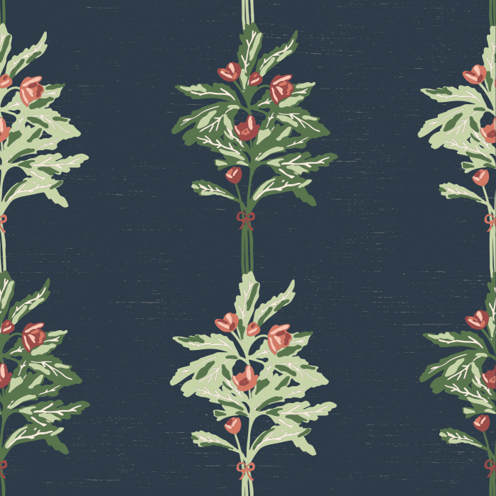 Our Trailing Bouquets Peel And Stick Removable Wallpaper is sure to bring a classic botanical look to any wall in your home.