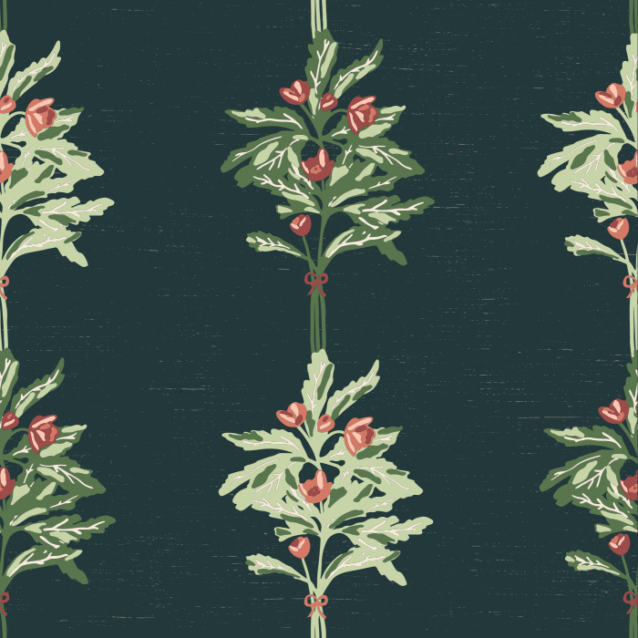 Our Trailing Bouquets Peel And Stick Removable Wallpaper is sure to bring a classic botanical look to any wall in your home.