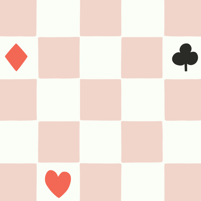 Add a playful, game-inspired twist to any wall in your home with our Alice Checkerboard Peel And Stick Removable Wallpaper.