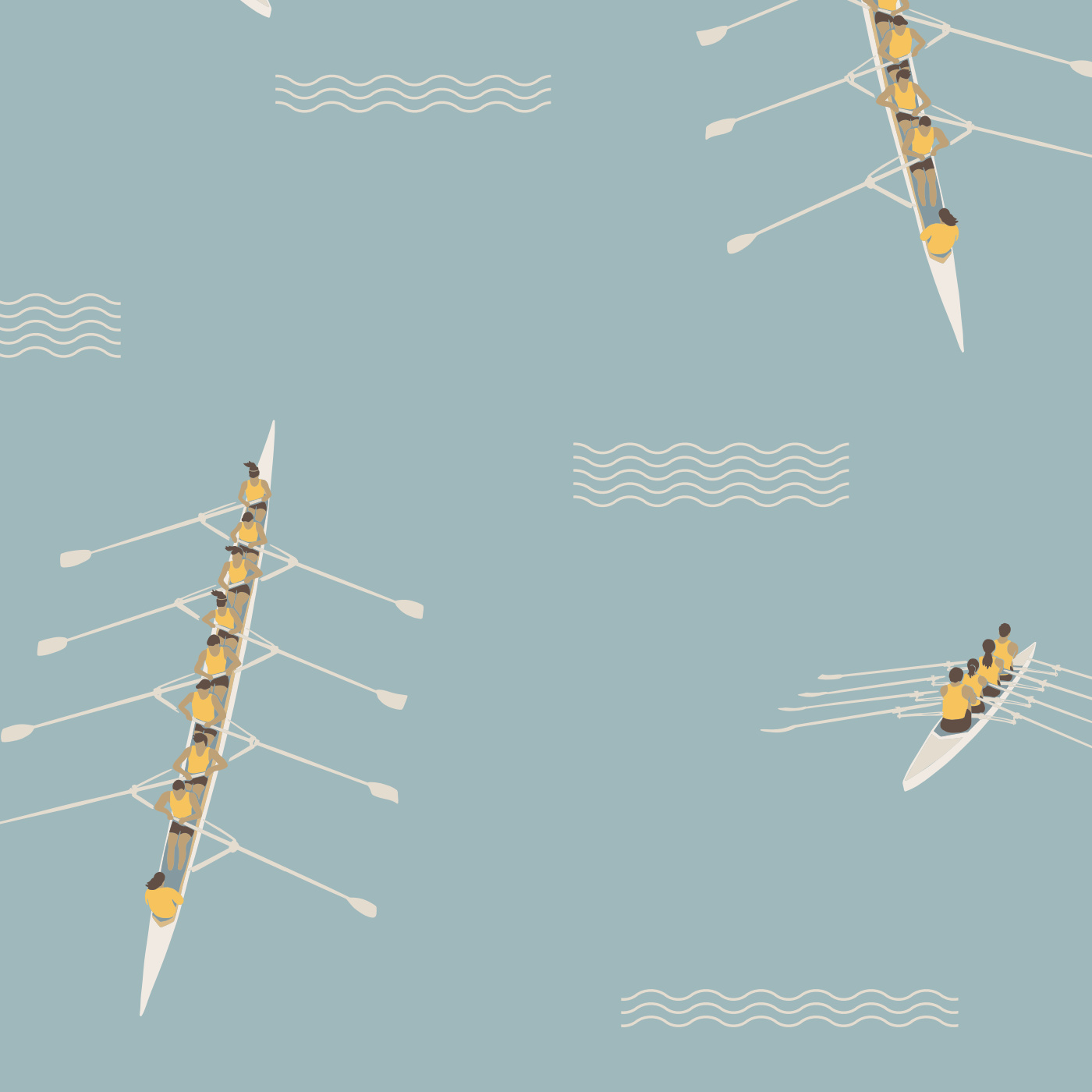 Rowing Crew Wallpaper