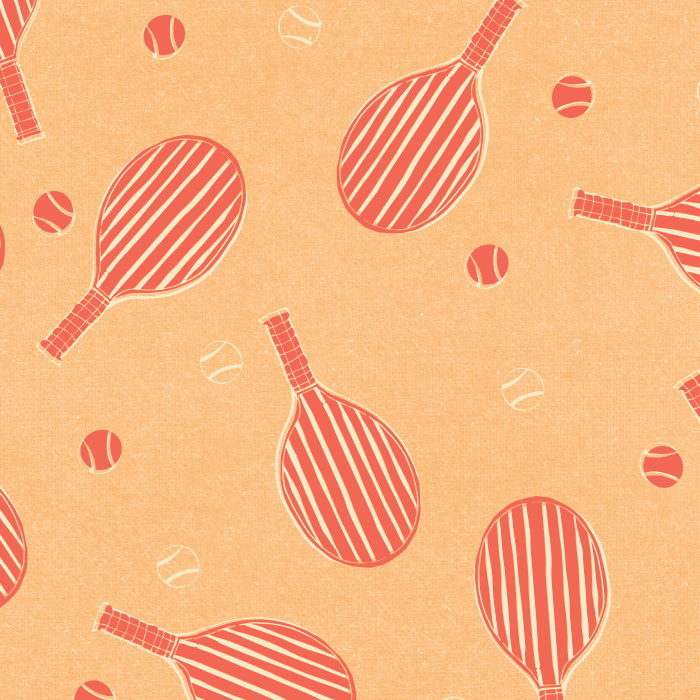 Create the perfect, themed space with our Retro Paddles Peel And Stick Removable Wallpaper.