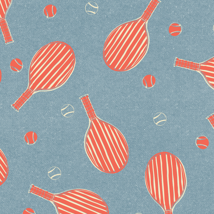 Create the perfect, themed space with our Retro Paddles Peel And Stick Removable Wallpaper.