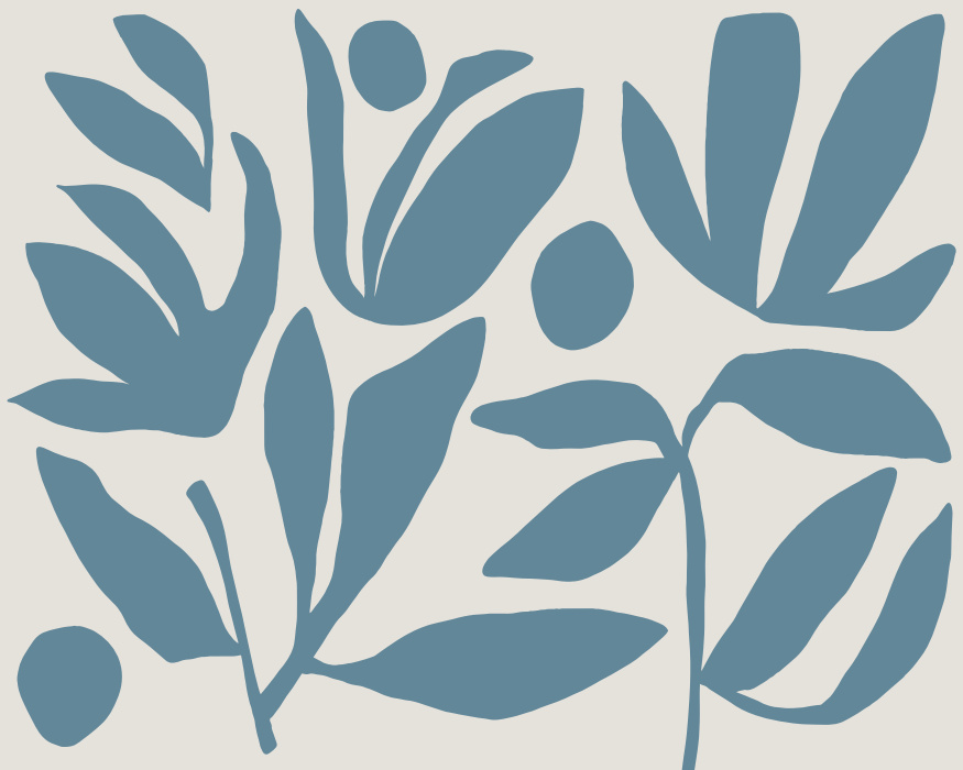 Create an inspiring space with our Folklore Floral Mural.