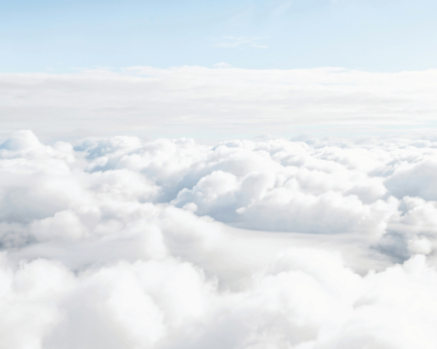 Create your dreamscape with our Above the Clouds Photo Mural.