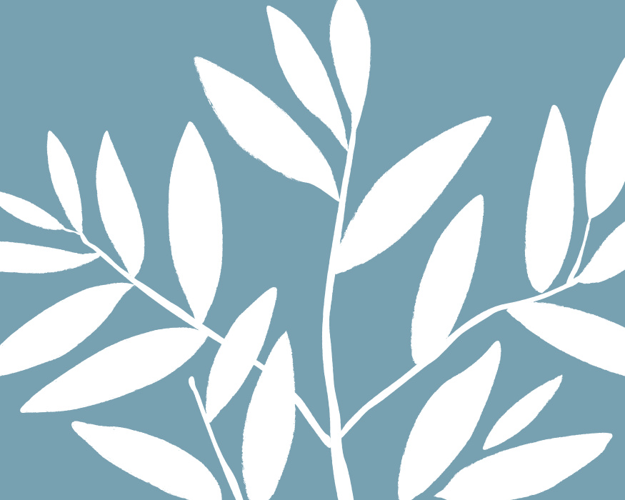 Our Cottonwood Leaves Mural brings a bold, high-contrast look to any wall in your home.