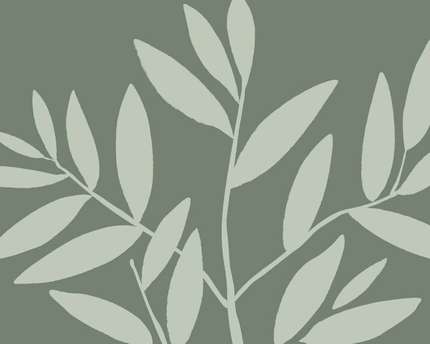 Our Cottonwood Leaves Mural brings a bold, high-contrast look to any wall in your home.