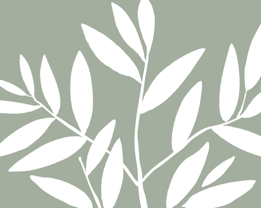 Our Cottonwood Leaves Mural brings a bold, high-contrast look to any wall in your home.