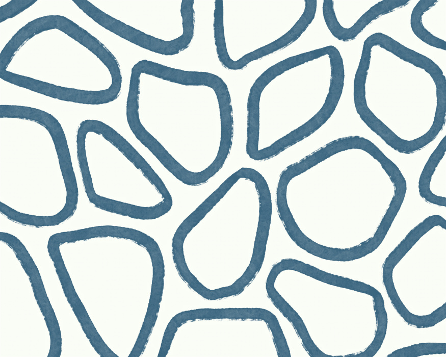 Transform your wall with the Spotted Brushstrokes Mural, a modern and artistic design inspired by the natural shapes of scattered stones.