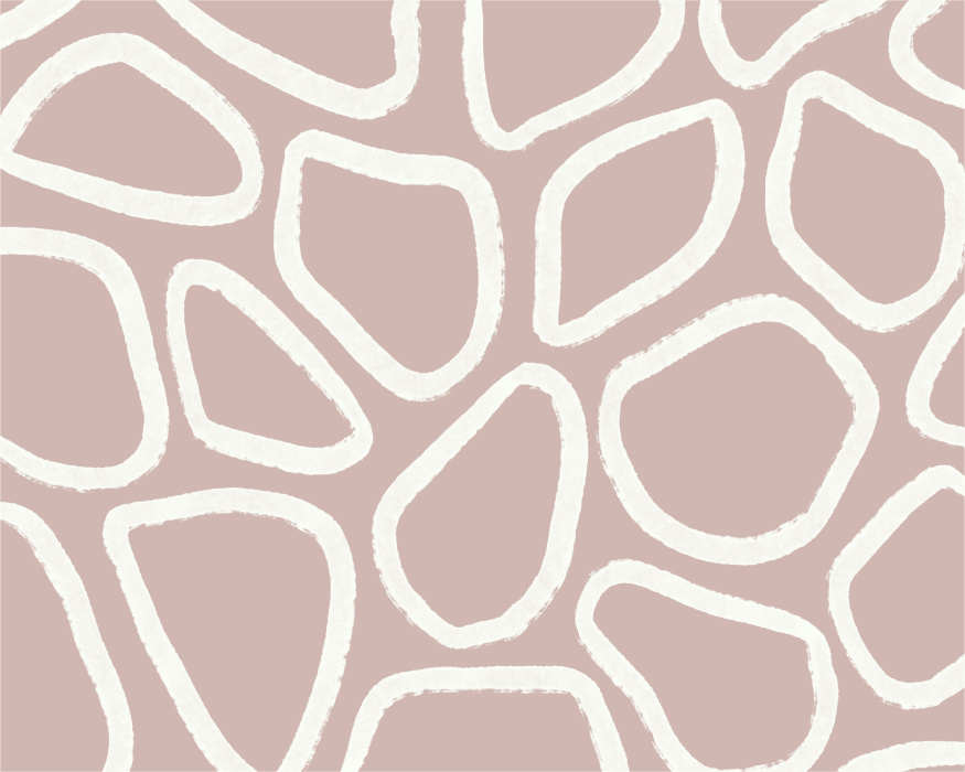 Transform your wall with the Spotted Brushstrokes Mural, a modern and artistic design inspired by the natural shapes of scattered stones.