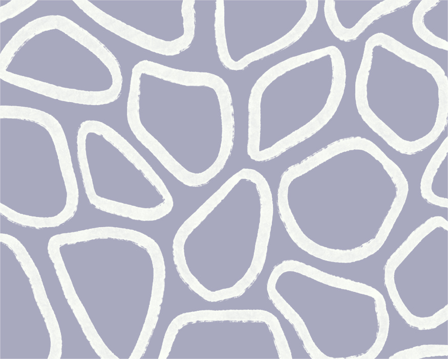 Transform your wall with the Spotted Brushstrokes Mural, a modern and artistic design inspired by the natural shapes of scattered stones.