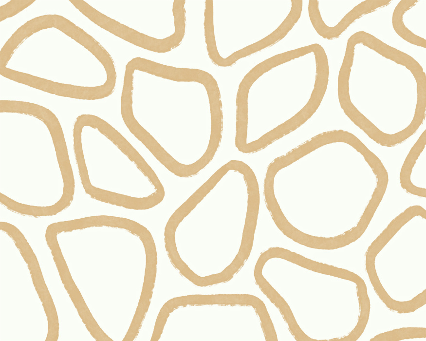 Transform your wall with the Spotted Brushstrokes Mural, a modern and artistic design inspired by the natural shapes of scattered stones.