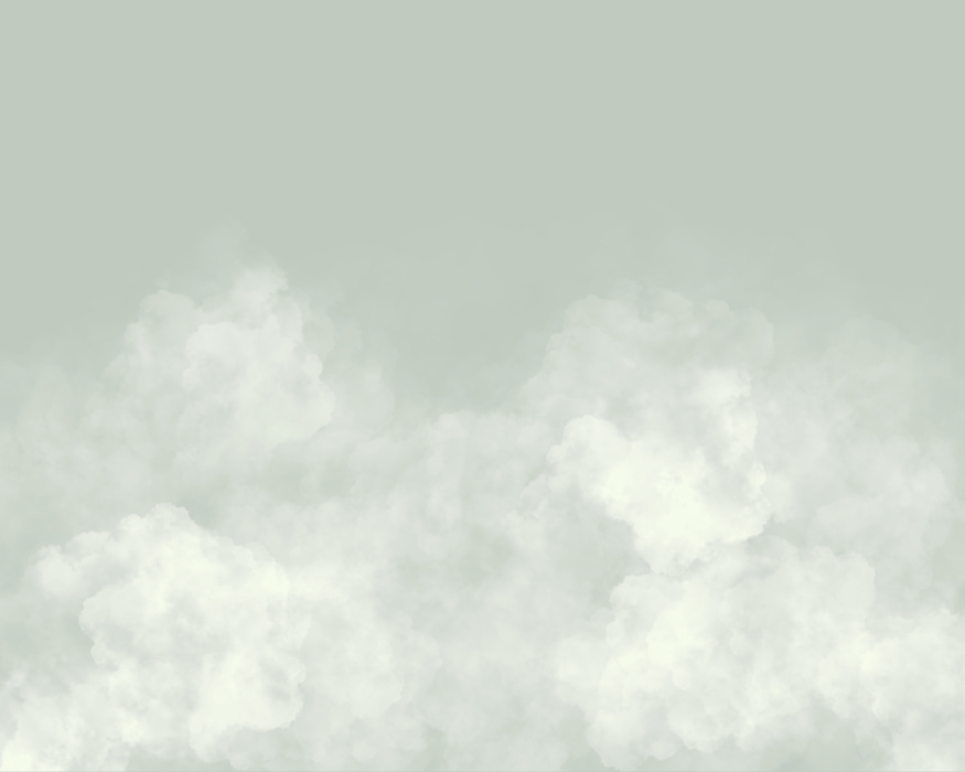 Our Smokescreen Haze Mural brings a misty and moody vibe to any room in your home.