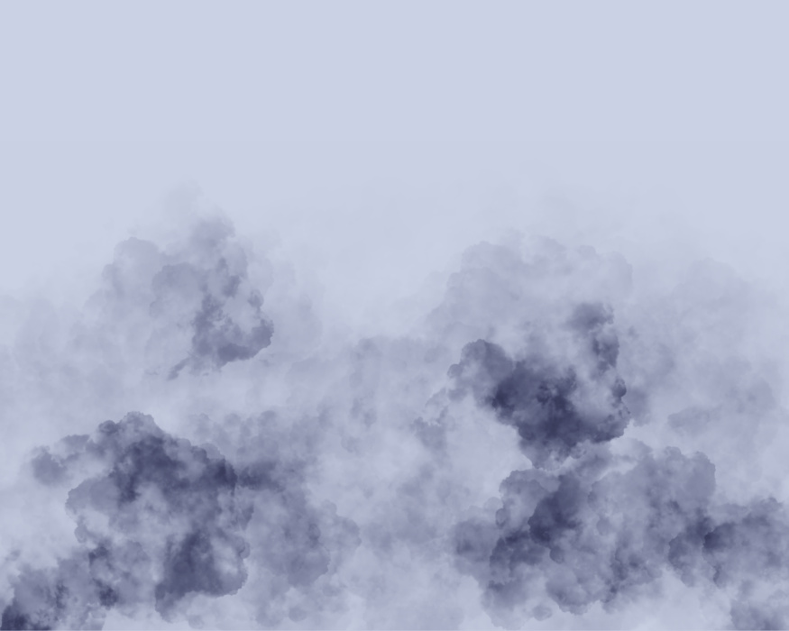 Our Smokescreen Haze Mural brings a misty and moody vibe to any room in your home.