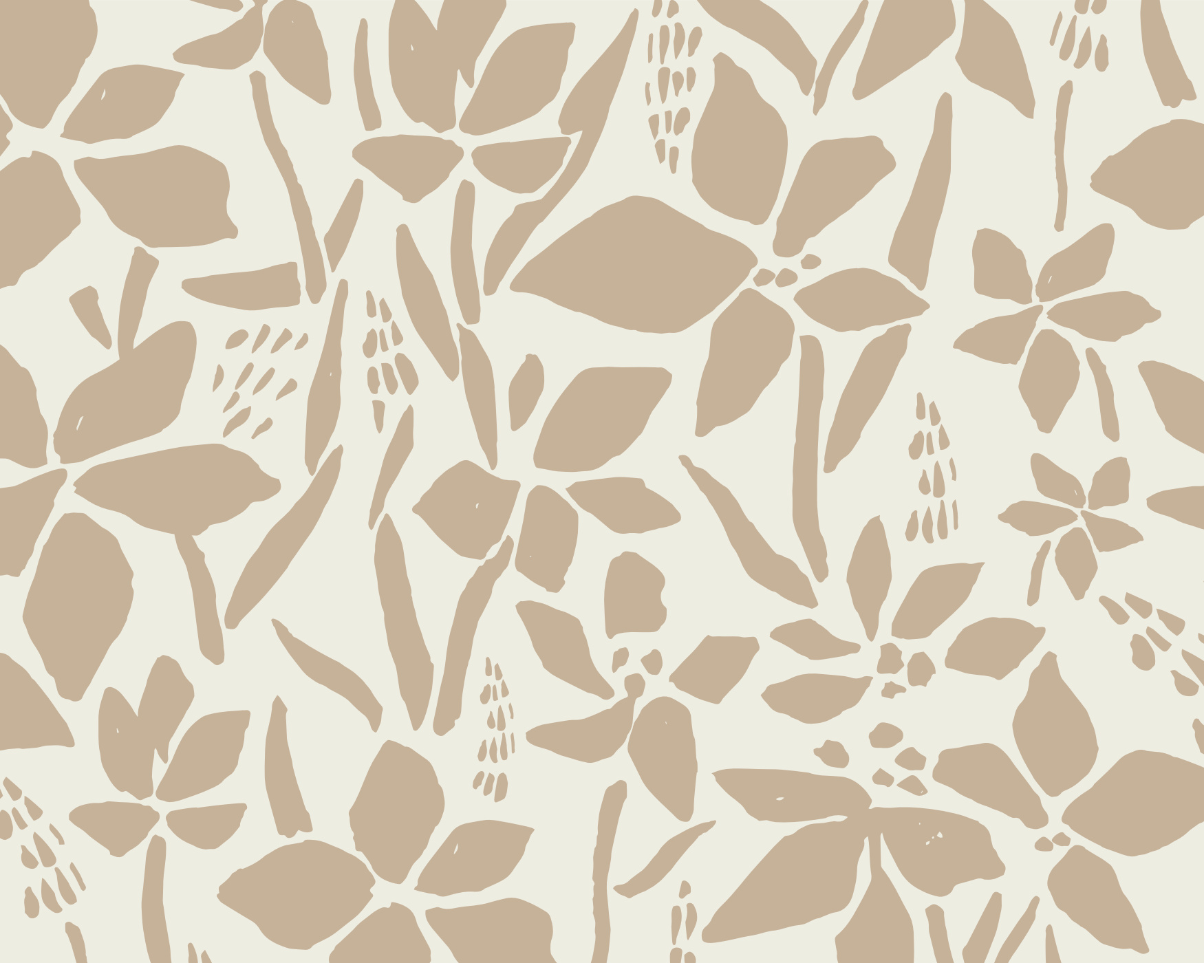 Bold Botanical Mural