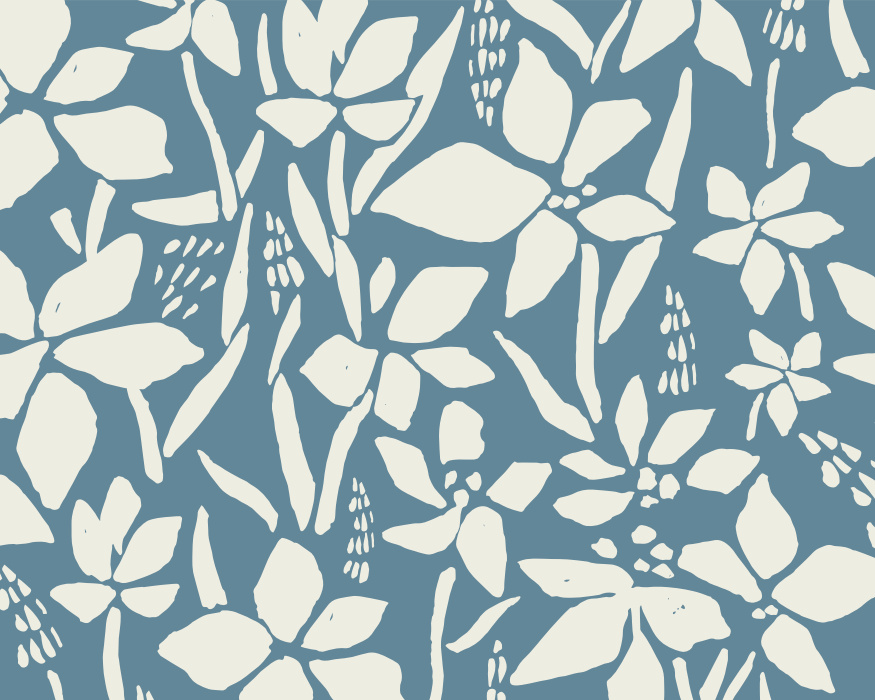 Create a retro garden look on any wall in your home with our Bold Botanical Mural.