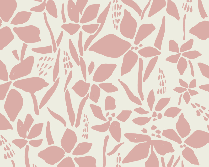 Create a retro garden look on any wall in your home with our Bold Botanical Mural.