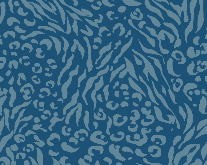 Give your home an exciting flair with our Wildcat Print Peel and Stick Mural.