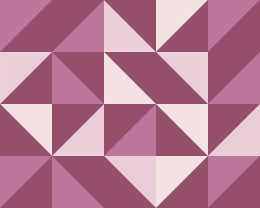 Dazzle your house guests with our Triangle Panels Peel and Stick Mural.