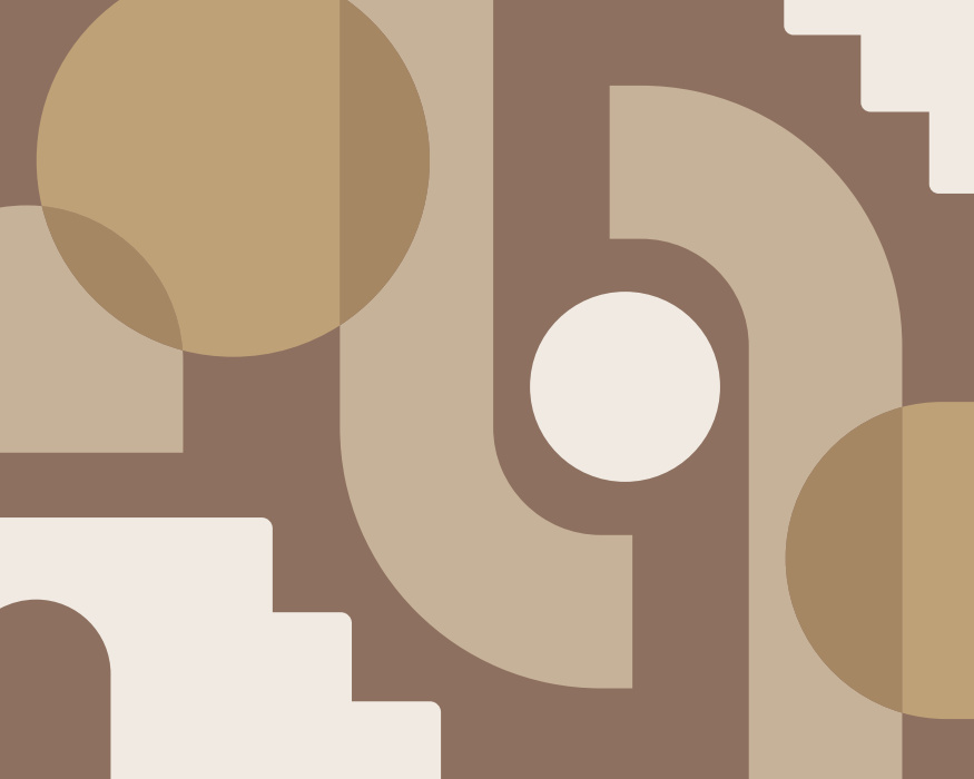 Liven up your space with our Arcosanti Shapes Peel and Stick Mural. 
