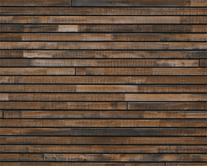 Bring warmth and character to any wall in your home with our Distressed Wood Slats Photo Mural.