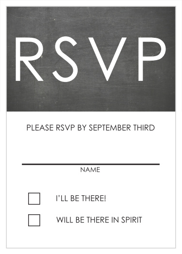 Obtain your guests attendance by sending out this RSVP card. Customize the colors and fonts to match you Bat Mitzvah theme exactly!