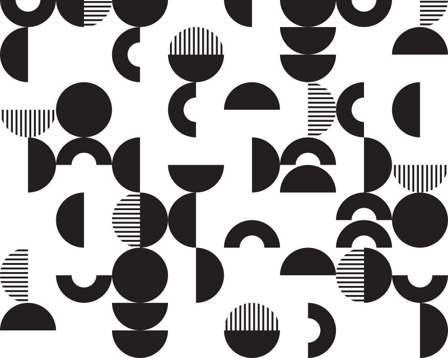 Create a hip, stylish interior with our Geometric Deco Peel & Stick Mural.