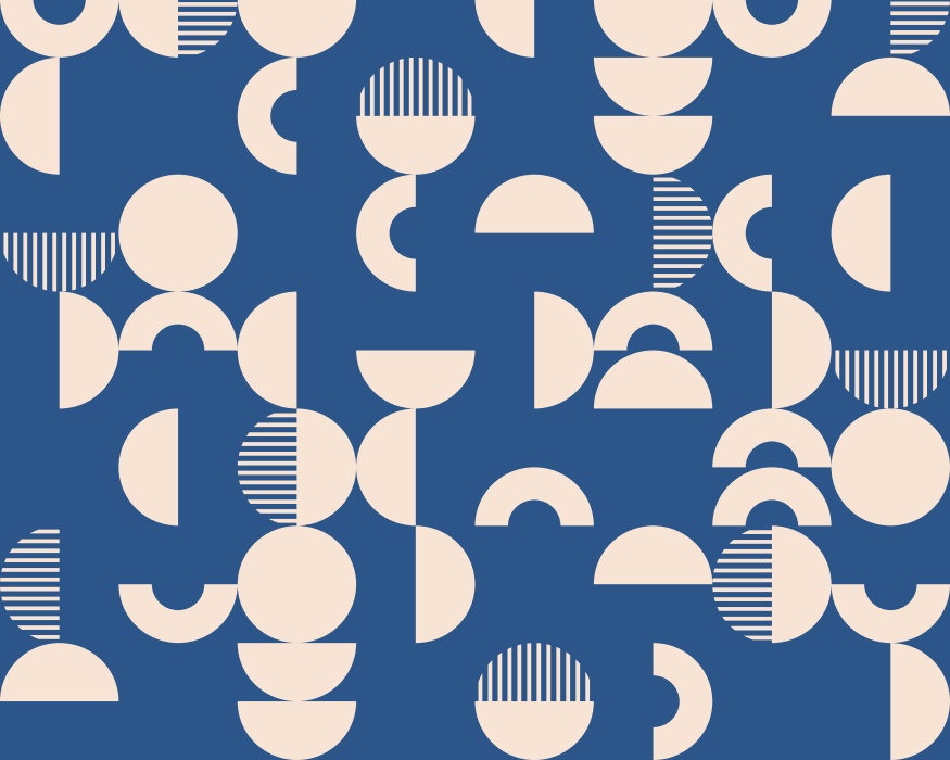 Create a hip, stylish interior with our Geometric Deco Peel & Stick Mural.