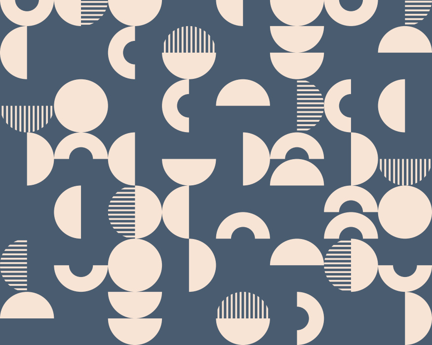 Create a hip, stylish interior with our Geometric Deco Peel & Stick Mural.