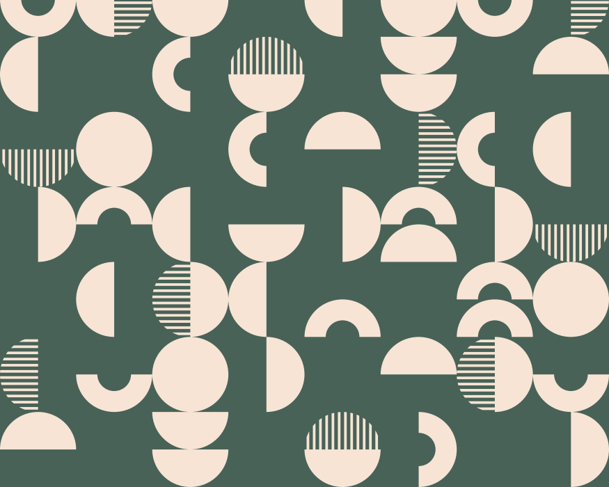 Create a hip, stylish interior with our Geometric Deco Peel & Stick Mural.