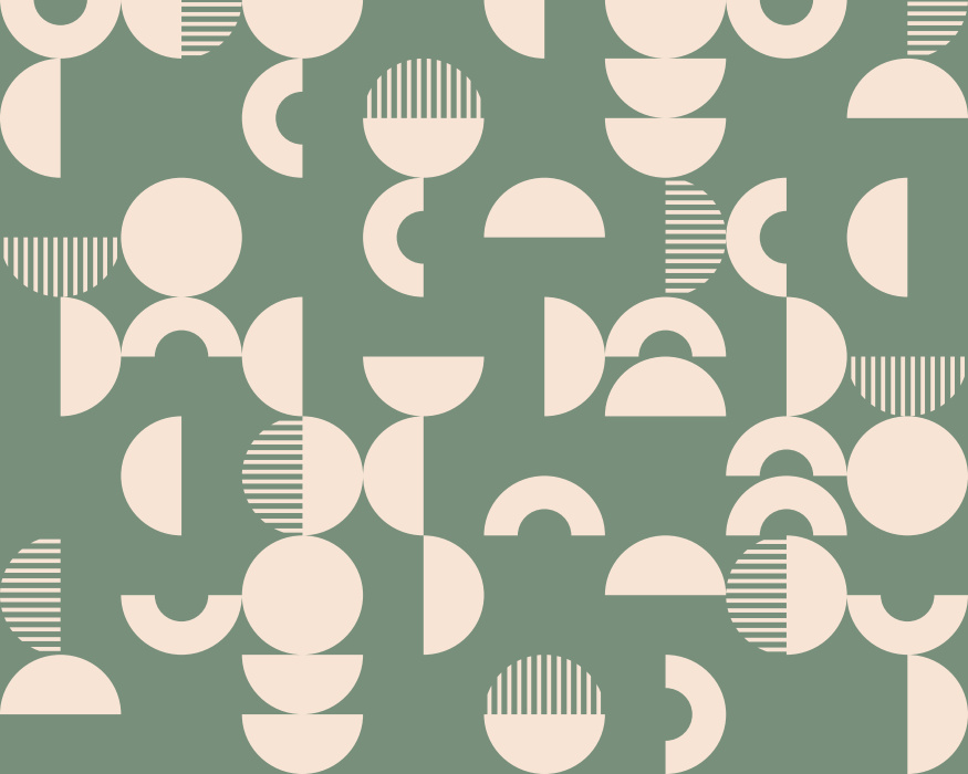 Create a hip, stylish interior with our Geometric Deco Peel & Stick Mural.