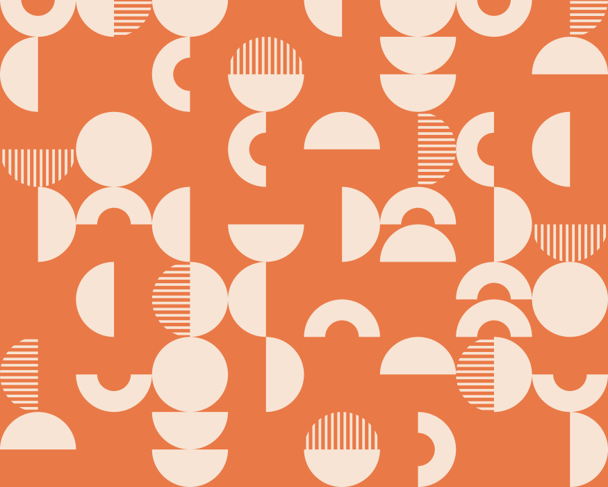 Create a hip, stylish interior with our Geometric Deco Peel & Stick Mural.