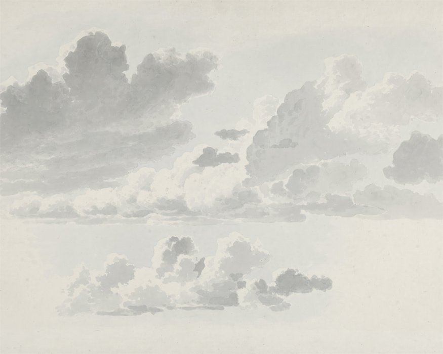 Add the look of an everchanging sky to any wall in your home with our Watercolor Clouds Mural.