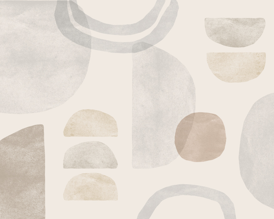 Create the perfect vibe with our Mod Geometry Peel and Stick Mural.