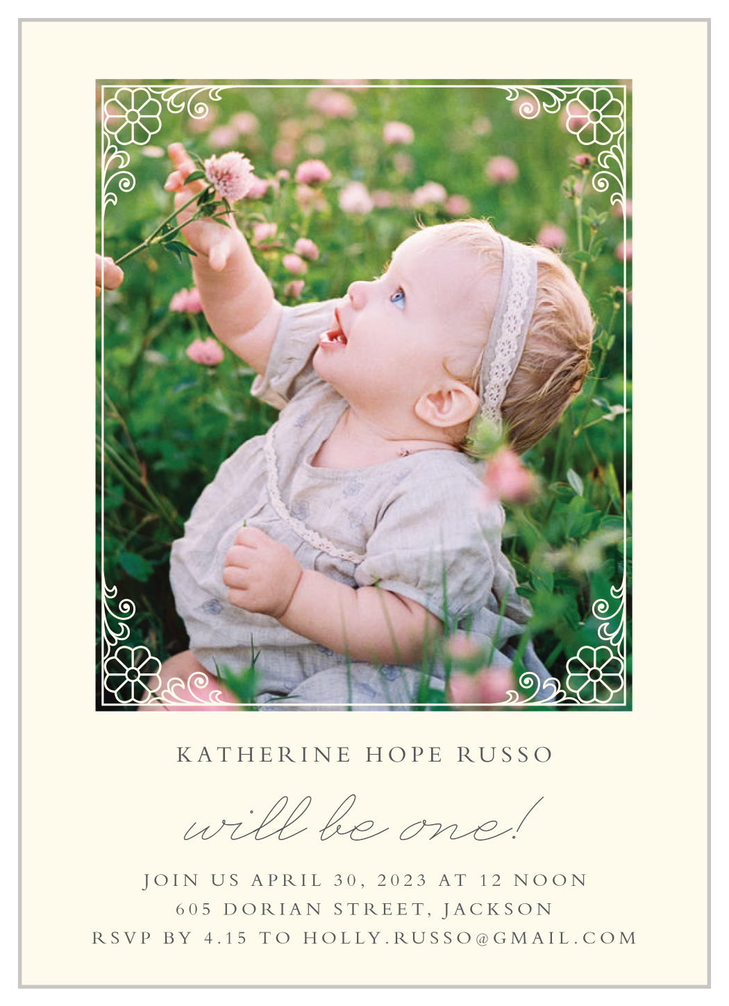Will Be One First Birthday Invitations